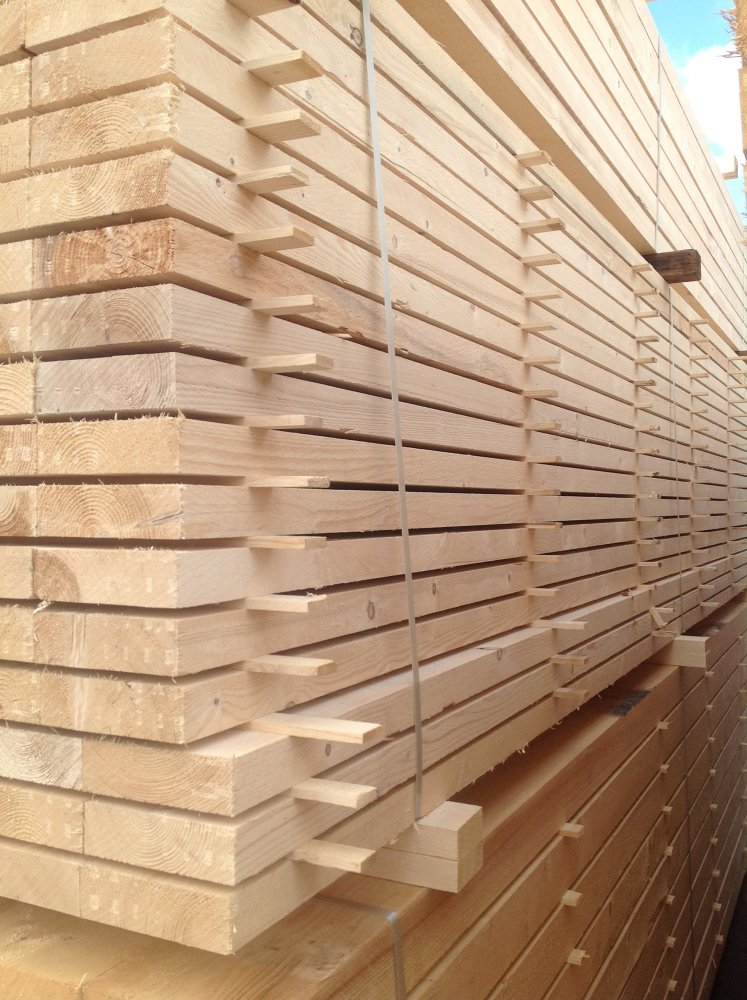 Stavební fošna - neopracované řezivo