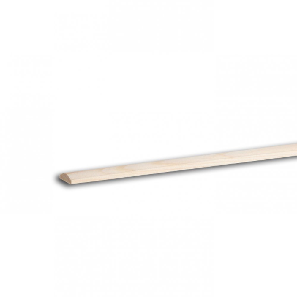 Profilová lišta dvouvlnný profil - smrk