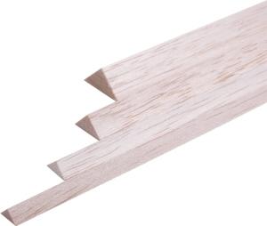 Trojúhelníková lišta - nastavovaná borovice / smrk