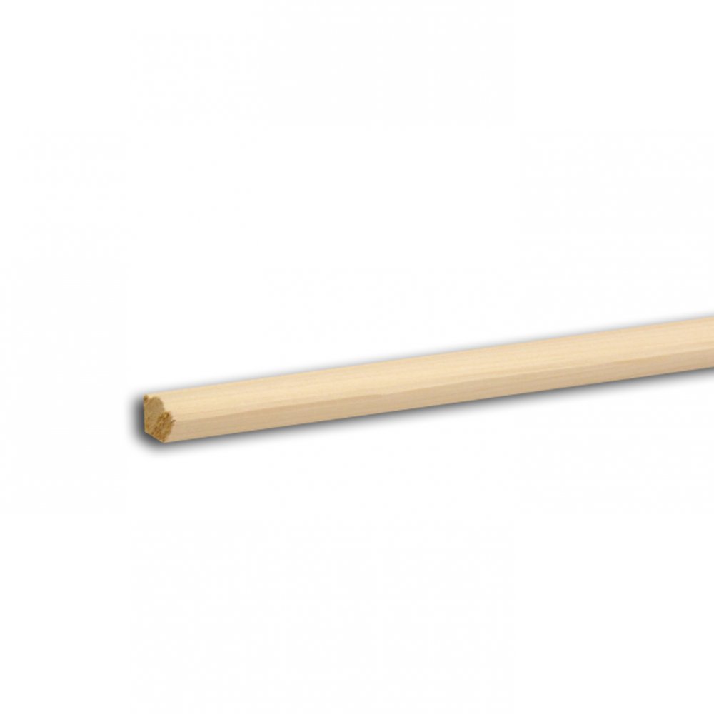 Profilová lišta konkávní profil - smrk