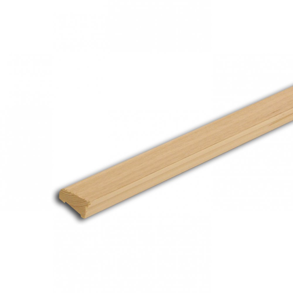 Podlahová lišta úhelník - nastavovaná borovice / dýha dub