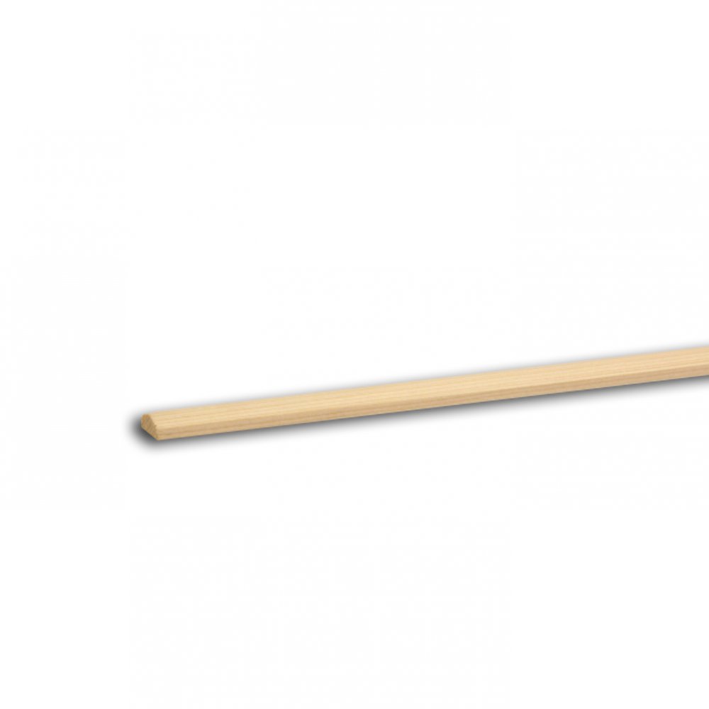 Profilová lišta oblý profil - smrk